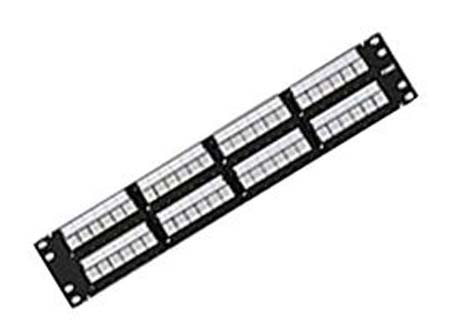 AMP Multimedia SL Series Patch Panel 48-port