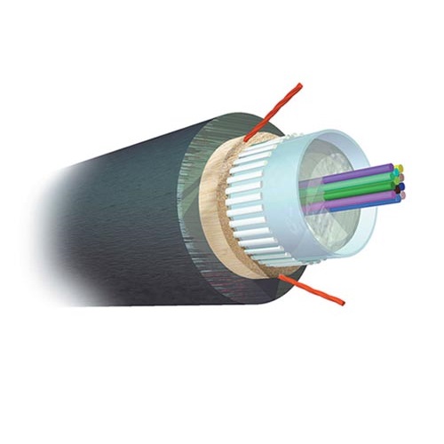 Cáp quang Commscope  PE gel central tube, FOC, 4F, OM3