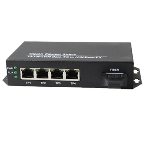 Chuyển đổi Quang Điện Media Converter BTON BT-914SM-20 4 Ethernet Port