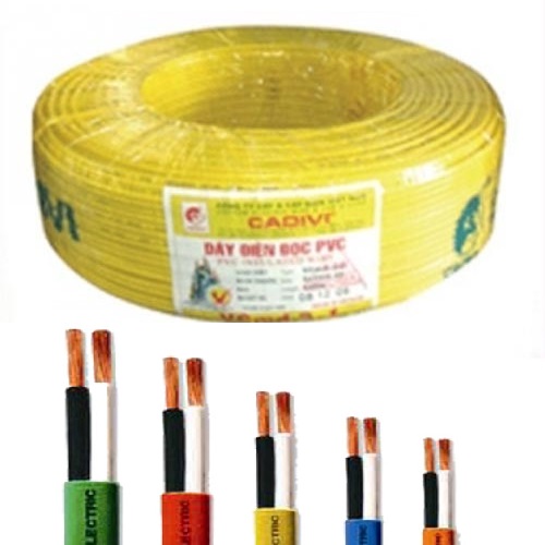 Dây điện mềm CADIVI VCmt-2x1.0mm2