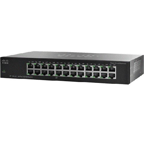 Cisco Rack Switch, 24 Port 10/100/1000 Mbps