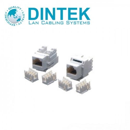 Ổ mạng RJ45 Dintek Modular Jack Cat 6