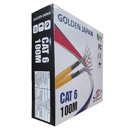 Dây cáp mạng Golden Japan SFTP CAT6