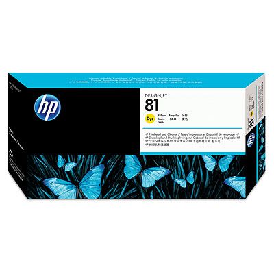 Đầu in HP 81 Yellow Dye Printhead and Printhead Cleaner (C4953A)