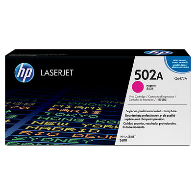 Mực in HP 502A Magenta LaserJet Toner Cartridge (Q6473A)