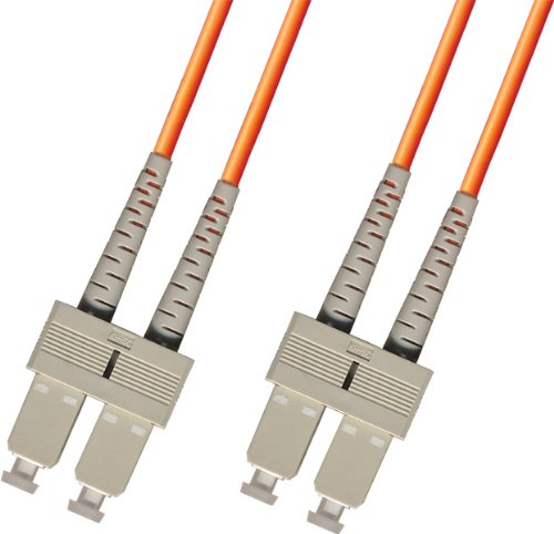 SC-SC Duplex MM OM3 50/125um, 2mm LSZH Patch Cord 3m