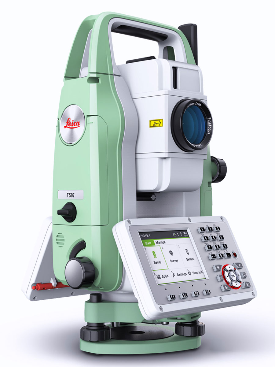 Máy toàn đạc điện tử Leica Flexline TS07 7