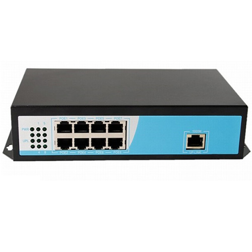 Switch cấp nguồn PoE 8 Port Netone NO-AF-81