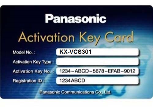 Activation key truyền hình hội nghị Panasonic KX-VCS402