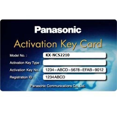 Phần mềm CA Pro (Communication Assitant Pro) Panasonic KX-NCS2210, 10 licence