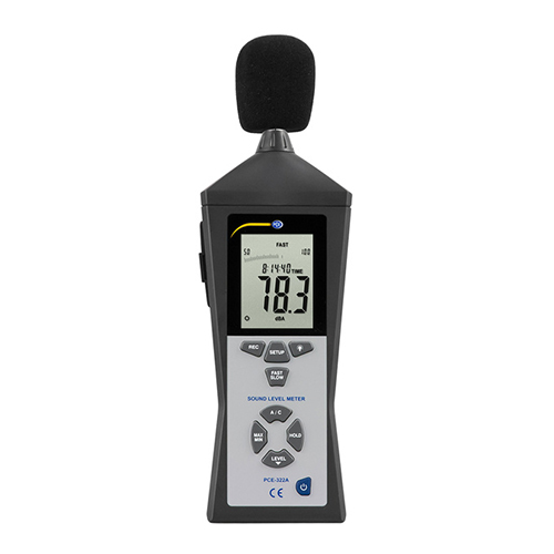 Máy đo độ ồn âm thanh PCE 322A-ICA (30~130 dB)