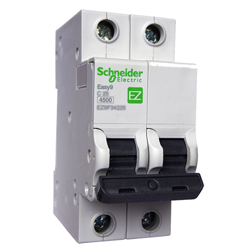 Cầu giao tự động MCB 2P 10A 6KA Schneider A9K27210