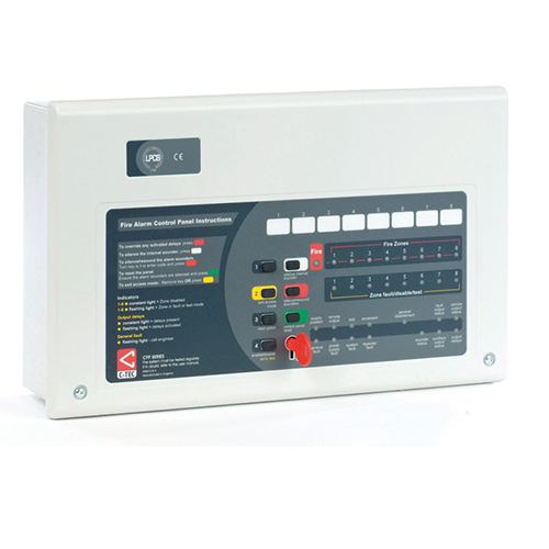 Trung tâm CFP Standard 8 Zone Conventional Fire Alarm Panel