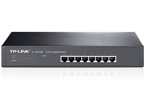 Switch 5 Port 10/100/1000Mbps Switch TP-LINK TL-SG1005D