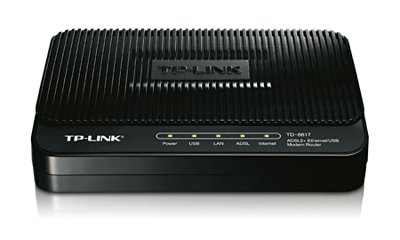 Router Modem  ADSL2+ TP-Link TD-8817