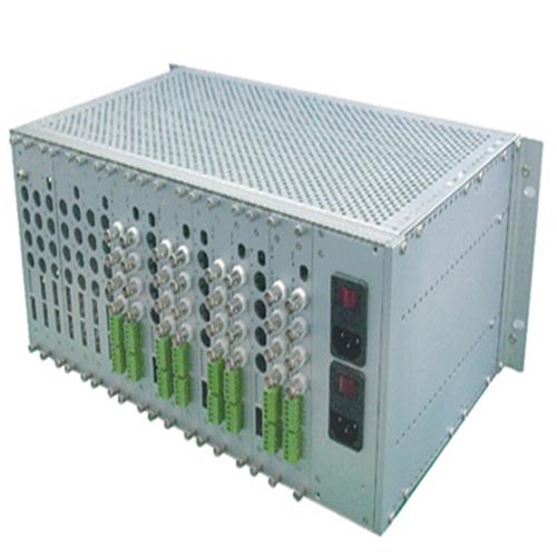 Rack 19 Inch, 2U, 2 nguồn, 16 khe cắm card video