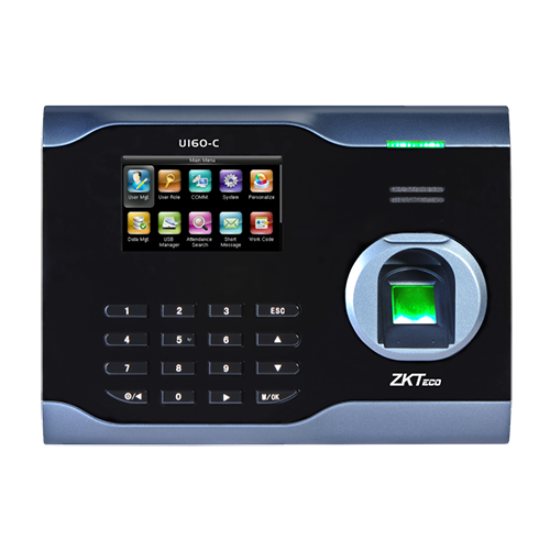 Máy chấm công vân tay và thẻ ZKTeco U160-C WIFI