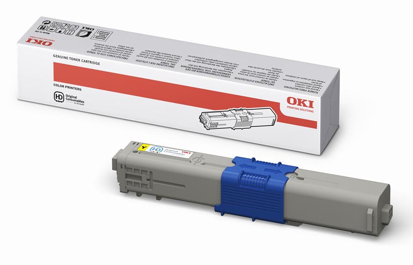 Mực in OKI C310 Yellow Toner Cartridge