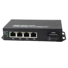 Chuyển đổi Quang Điện Media Converter BTON BT-914GS-20A 4 Ethernet Port