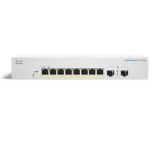 Thiết bị chuyển mạch CISCO CBS220 Smart 8-port GE, PoE, 65W power budget, Ext PS, 2x1G SFP Cisco CBS220-8P-E-2G-EU