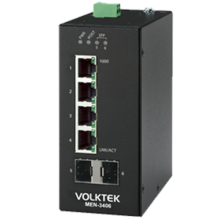 VolkTek MEN-3406 L2 Managed Gigabit Ethernet Access Switch (4 GE + 2 SFP)
