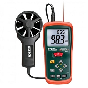 Máy đo tốc độ gió, lưu lượng, nhiệt độ gió EXTECH HD300 (0.4-30m/s, đo nhiệt độ hồng ngoại)