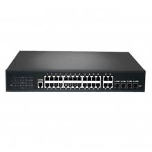 24-Port Managed PoE Switch EyeView POEH22244S
