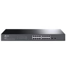 Switch thông minh 16 cổng tốc độ Gigabit với 2 khe cắm SFP TL-SG2218